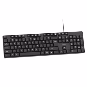 Savio KB-01 klaviatūra namams/biurui USB QWERTY US English juoda