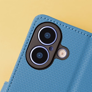 Mėlynas TFO „Smart Triangle“ dėklas-piniginė – „Apple iPhone 17 Pro“ ir „iPhone 18 Pro“ modeliams
