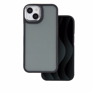 Crystal juodas dėklas for Xiaomi Redmi Note 14 5G (Global) pilkas