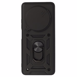 Slide Camera Armor dėklas telefonui Xiaomi Redmi A3 Pro juodas