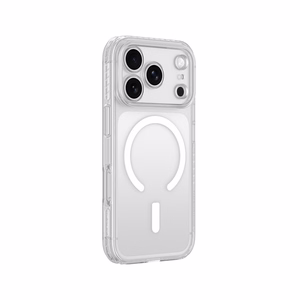 AmazingThing Titan Pro Lens dėklas, skirtas iPhone 18 Pro Max, su kameros apsauga ir dirželio tvirtinimu, suderinamas su MagSafe – spalva: skaidri