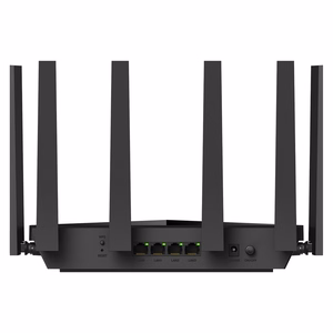 Cudy WR11000 belaidis maršrutizatorius 2.5 Gigabit Ethernet trijų dažnių (2.4 GHz / 5 GHz / 6 GHz) juodas