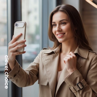 Crong Color Cover Magnetic - MagSafe iPhone Air dėklas (Stone smėlio)