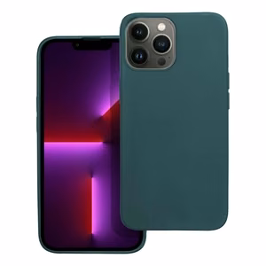 Matinis dėklas telefonui IPHONE 13 Pro Max tamsiai žalias