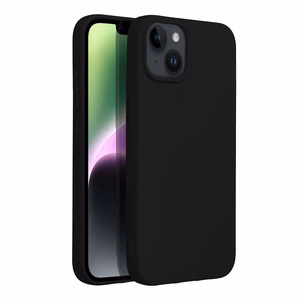 SILIKONINIS dėklas telefonui IPHONE 14 juodas