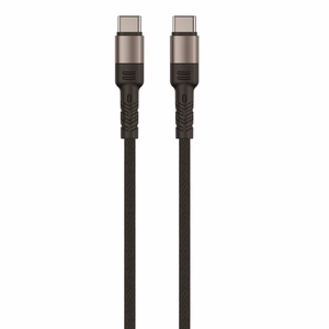 "Setty" kabelis USB-C - USB-C 100W 1,0 m KSL-02 juodas JO