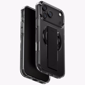 Uniq Heldro Air dėklas telefonui iPhone 17 Pro Max Magnetinis įkrovimas - juodas