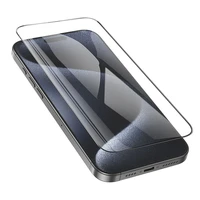 HOCO Apsauginis stiklas HD 5D Guardian shield (rinkinys 10-in-1) skirtas iPhone 16 Pro / 17 / 17 Pro (juodas) (G14)