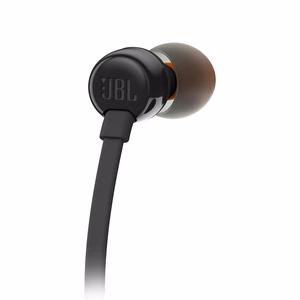 Laidinės ausinės su 3,5 mm jungtimi JBL T110 juodos