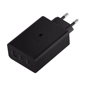 65 W tinklo įkroviklis su Power Delivery ir Quick Charge, juodas