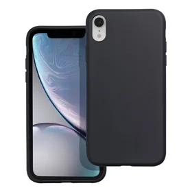 Matinis dėklas telefonui IPHONE XR juodas
