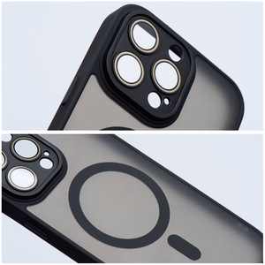 VARIETE MAG COVER magnetinis dėklas telefonui, suderinamas su MagSafe, skirtas IPHONE 13 PRO, juodas