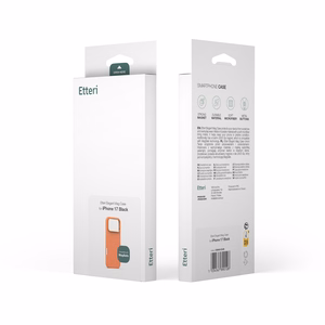Etteri Elegant Mag dėklas for iPhone 17 Pro Max 6,9" oranžinis