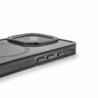 "Samsung Galaxy A37" blizgantis dėklas, suderinamas su "MagSafe" - juodas