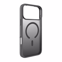 Puro Gradient TPU dėklas suderinamas su MagSafe iPhone 17 Pro Max - pilkas