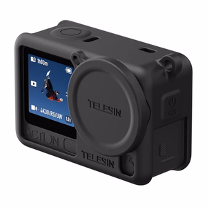Telesin silikoninis apsauginis dėklas DJI Osmo Action 6 (juodas)