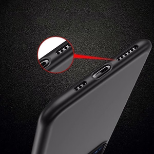 Minkštas dėklas Samsung Galaxy A55 - juodas