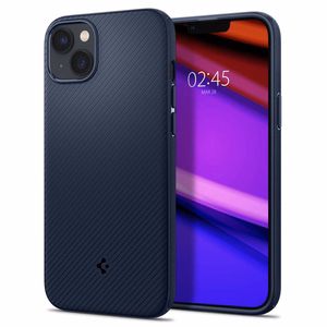 Spigen Mag Armor dėklas telefonui iPhone 14 Plus - mėlyna