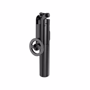 XO SS30 Bluetooth asmenukių lazda-trikojis, juoda, magnetinė, skirta MagSafe, 123cm