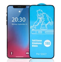 LCD apsauginis stikliukas 18D Airbag Shockproof Xiaomi Redmi Note 12/Note 12 4G juodas