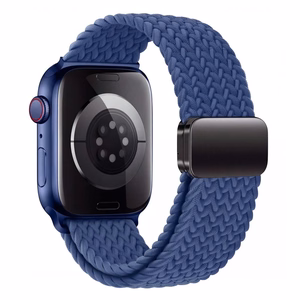 TECH-PROTECT NYLONMAG APPLE WATCH 4 / 5 / 6 / 7 / 8 / 9 / SE / ULTRA 1 / 2 (42 / 44 / 45 / 49 MM) MONTEGO MĖLYNAS