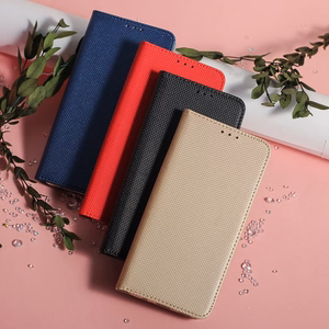 Išmanusis magnetinis dėklas, skirtas "Samsung Galaxy A13 4G", raudonas