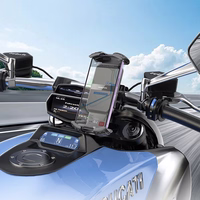 Telefono laikiklis dviračiui, motociklui Borofone BH105 juodas