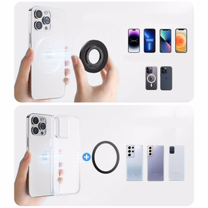 Tech-Protect MMR800 magnetinis žiedas telefonui - juodas