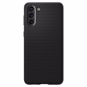 Spigen Liquid Air dėklas Samsung Galaxy S21 - matinė juoda