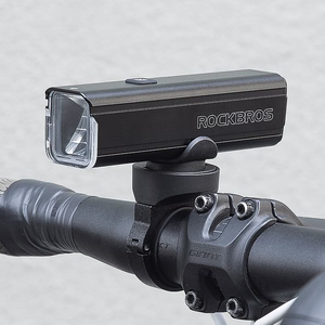 Rockbros 24610002001 priekinis dviračio žibintas 1000 lm + USB-C - USB-A laidas - juodas