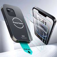 ESR UltraFit grūdintas stiklas 2 rinkinys dėklas iPhone 13 / 13 Pro / 14 / 16e