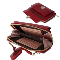 Megztas krepšys telefonui GCW06 raudonas