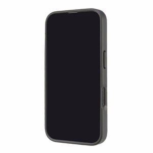 Audi anglies pluošto juostelės dėklas telefonui iPhone 16 6.1" - juodas