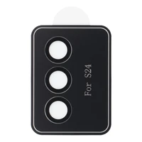 5D Mr. Monkey Armor kameros stiklas (karštas lenkimas) - Samsung Galaxy S24 / S25 juodas