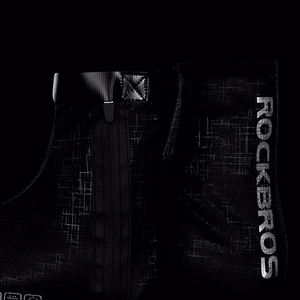 Rockbros LF1081 vėjui ir vandeniui atsparūs batų uždangalai 42-46 cm - juodi