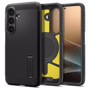 Spigen Tough Armor Mag MagSafe Dėklas for Samsung Galaxy S26 - juodas