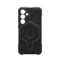 Dėklas telefonui UAG Monarch MagSafe Samsung Galaxy S25+ 5G (m) - anglies juodas Kevlar