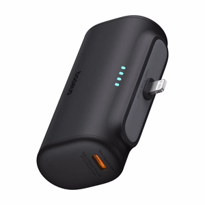 Išorinė baterija OS-Baseus Compact IP 5000mAh 20W (juoda)