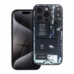 TECH dėklas telefonui IPHONE 15 Pro dizainas 1