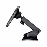 Tech-Protect MM15W-V1 automobilinis telefono laikiklis su MagSafe 15W belaidžiu įkrovikliu prietaisų skydeliui / oro angai - juodas