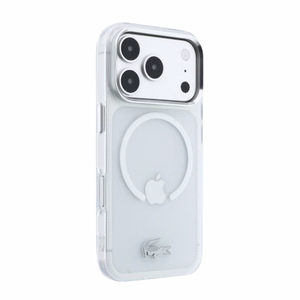 Dėklas Lacoste IML Frosted Petit Pique Metal Logo MagSafe Apple iPhone 18 Pro Max