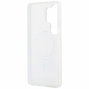 Karl Lagerfeld dėklas IML Peekaboo Karl ir Choupette MagSafe skirtas Samsung Galaxy S26 Ultra skaidrus