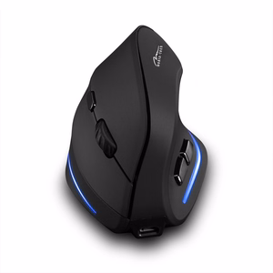 MEDIA-TECH VERTIC RF MT1123 Belaidė vertikali pelė RF 2400 DPI Juoda