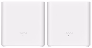 Tenda MX3 (2-PACK) tinklo „Wi-Fi“ sistema Dviguba juosta (2,4 GHz / 5 GHz) Wi-Fi 6 (802.11ax) Balta 1 Vidinis
