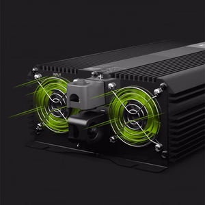 Green Cell PRO power inverter, 12 V DC to 230 V AC, 2000 W continuous / 4000 W surge, modified sine wave