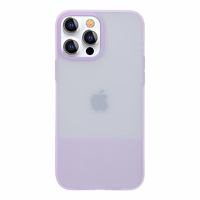 Kingxbar Plain Series dėklas telefonui iPhone 13 Pro silikoninis dėklas violetinis