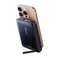 Baseus Nomos Qi2 magnetinė išorinė baterija, USB-C 10000mAh 45W