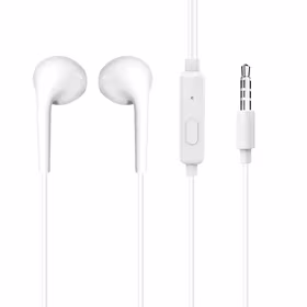Dudao X10S wiraudonas in-ear ausinės 3.5mm mini jack 1.15m - baltas