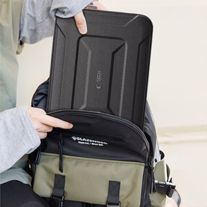 Tech-Protect Ranger-X taktinė nešiojamojo kompiuterio dėklas 15–16" - juodas