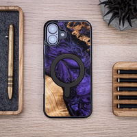 Bewood Unique dėklas for iPhone 16 Plus 6,7" Violet with MagSafe